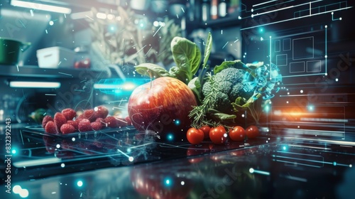innovation concept of food technology