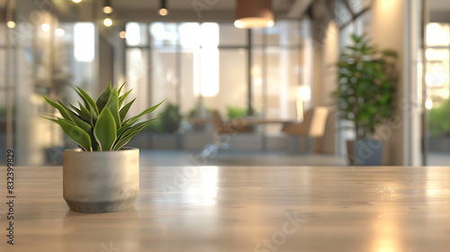 Modern Office Environment - Blurred Office Background