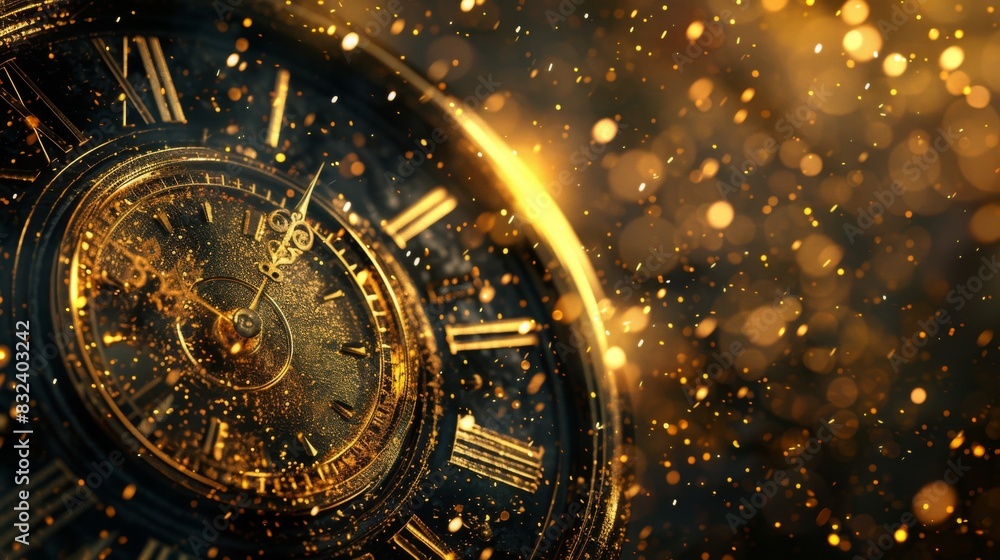 times is gold concept background times is gold concept background