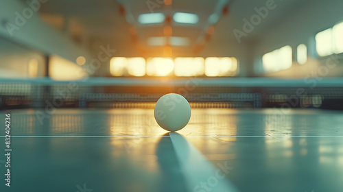 Ping Pong Perfection: table tennis Ball Photo 