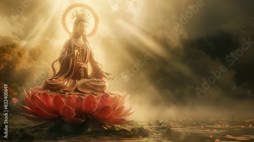 Guanyin's Lotus of Compassion: Cultivating Kindness and Empathy photo