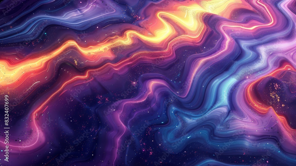 Fototapeta premium Vibrant Multicolored Background