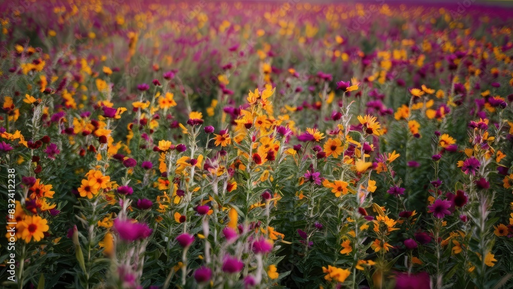 Bright and Cheerful Wildflower Display Bright and Cheerful Wildflower Display