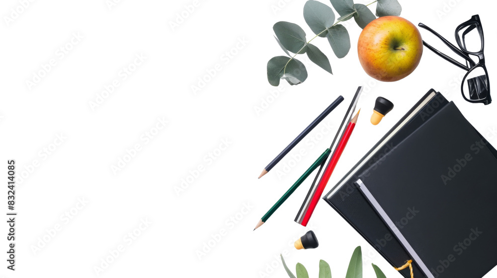 School supplies with copy space School supplies with copy space