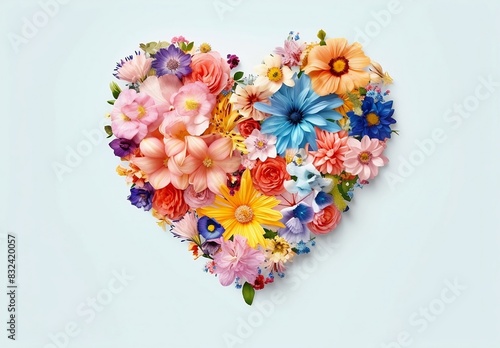 heart of flowers