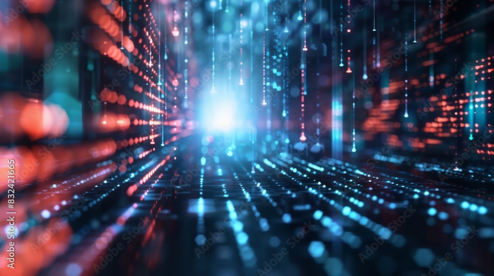 audio AI, digital background. copy space audio AI, digital background. copy space