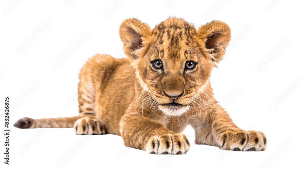 Obraz premium Lion cub animal