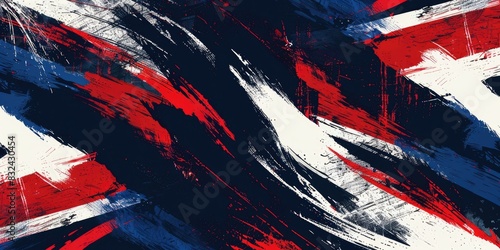 a image of a red, white and blue background with a large union jack