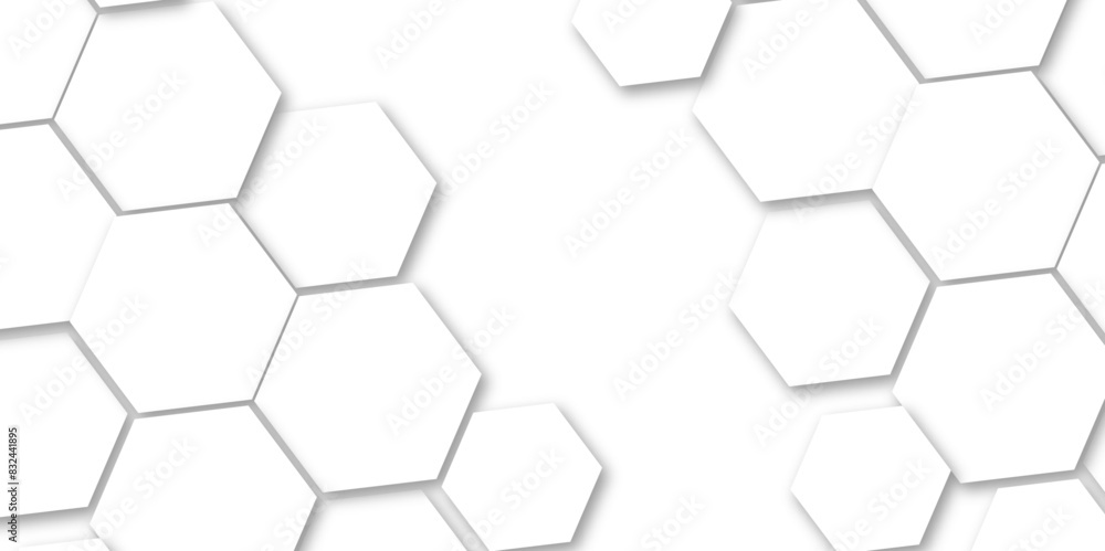 Abstract seamless hexagon pattern background. Abstract hexagon technology design background. Vector Illustration. Abstract seamless hexagon pattern background. Abstract hexagon technology design background. Vector Illustration.