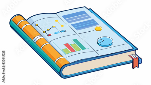A textbook ought to have clear and informative diagrams a table of contents and an index for easy navigation and studying.. Cartoon Vector.