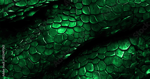Abstract dark dragon skin close up texture
