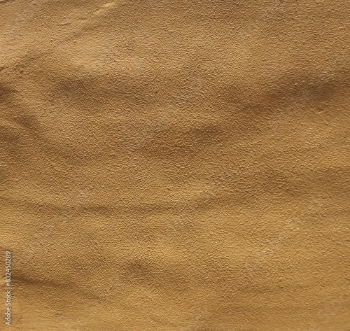 Texture of clay house structure. Wall of soil house. Mud background,