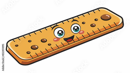 The size of a freckle on the skin roughly the diameter of a pencil lead. Although it may seem minuscule this measurement is important in dermatology. Cartoon Vector.