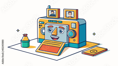 When printing a photo the resolution of the printer determines the sharpness and quality of the final image with higher resolution resulting in a more. Cartoon Vector.