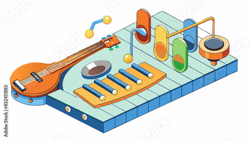 When studying a musical composition an interpretation involves examining the tempo dynamics and phrasing of each instrument to understand the. Cartoon Vector.