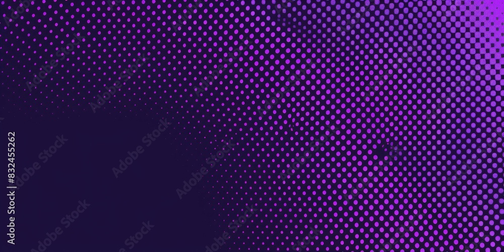 a image of a purple and black background with dots