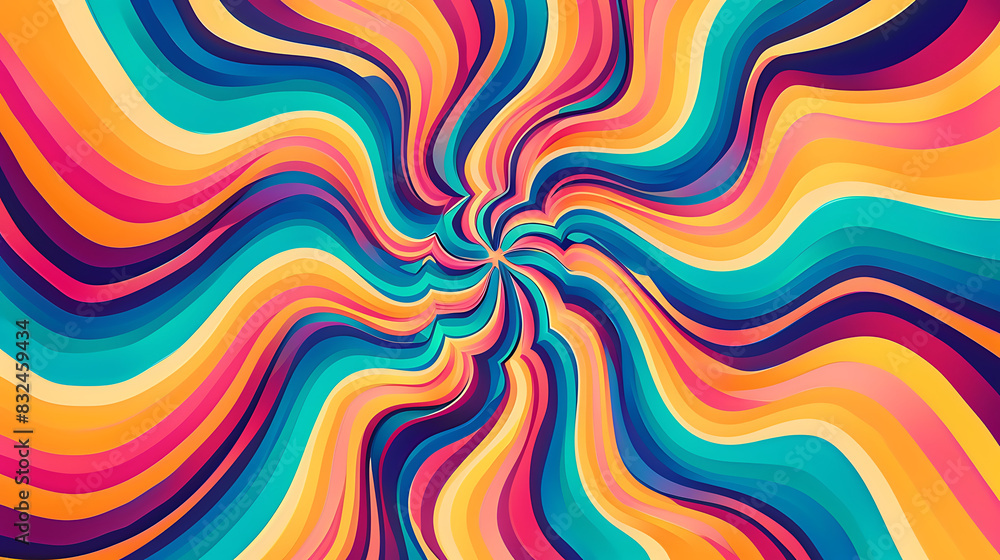 Hypnotic, wallpaper, the wonder of staring at it, which can be used in a variety of graphic designs