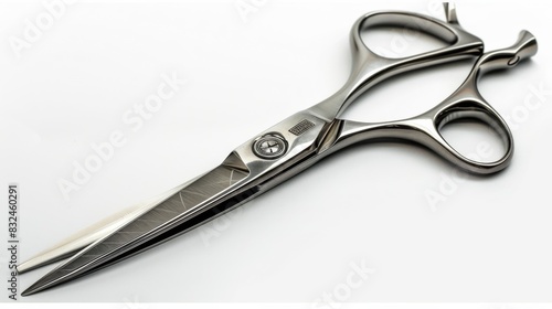 High-detail photo of a hand shears, isolated on a white background