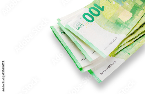 Fotografía Stapel Euro Geldscheine