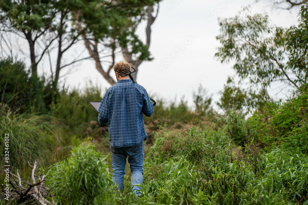 farmer holding soil on her hands on a farm looking after the health of the earth in spring in australia farmer holding soil on her hands on a farm looking after the health of the earth in spring in australia
