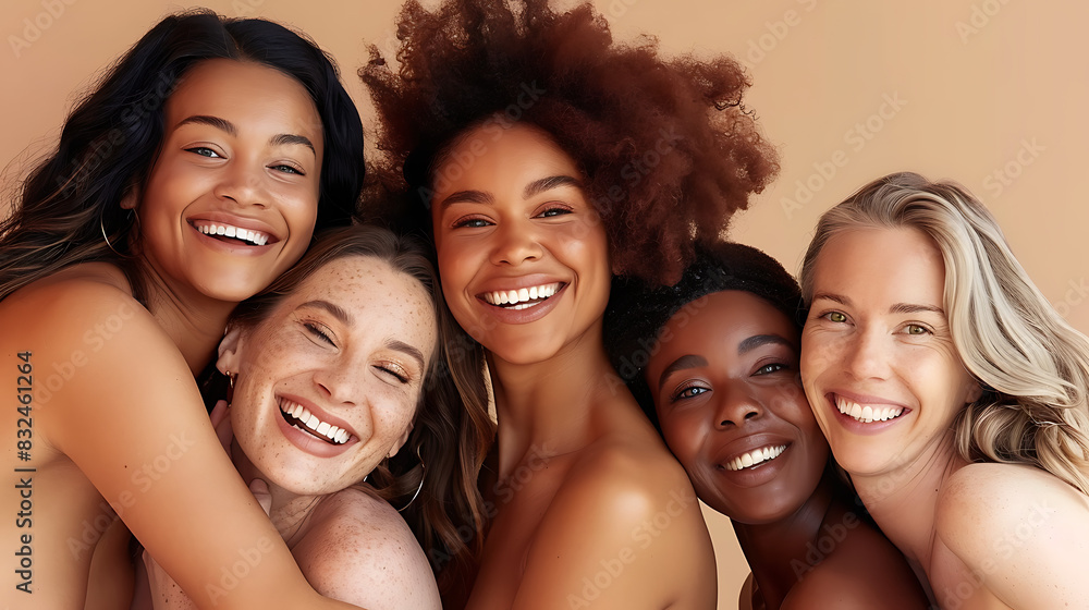 A group of diverse women, each with different ethnicities A group of diverse women, each with different ethnicities