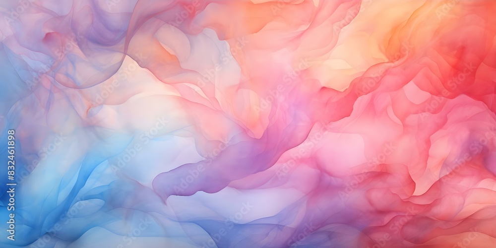 Creating a Calming Watercolor Wash Background for Artistic Projects. Concept Watercolor Techniques, Background Painting, Artistic Projects, Calming Aesthetics, Creative Inspiration
