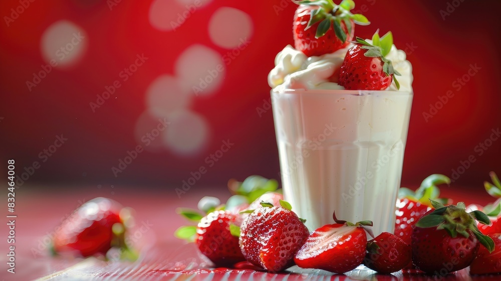 Yogurt and Strawberry Yogurt and Strawberry