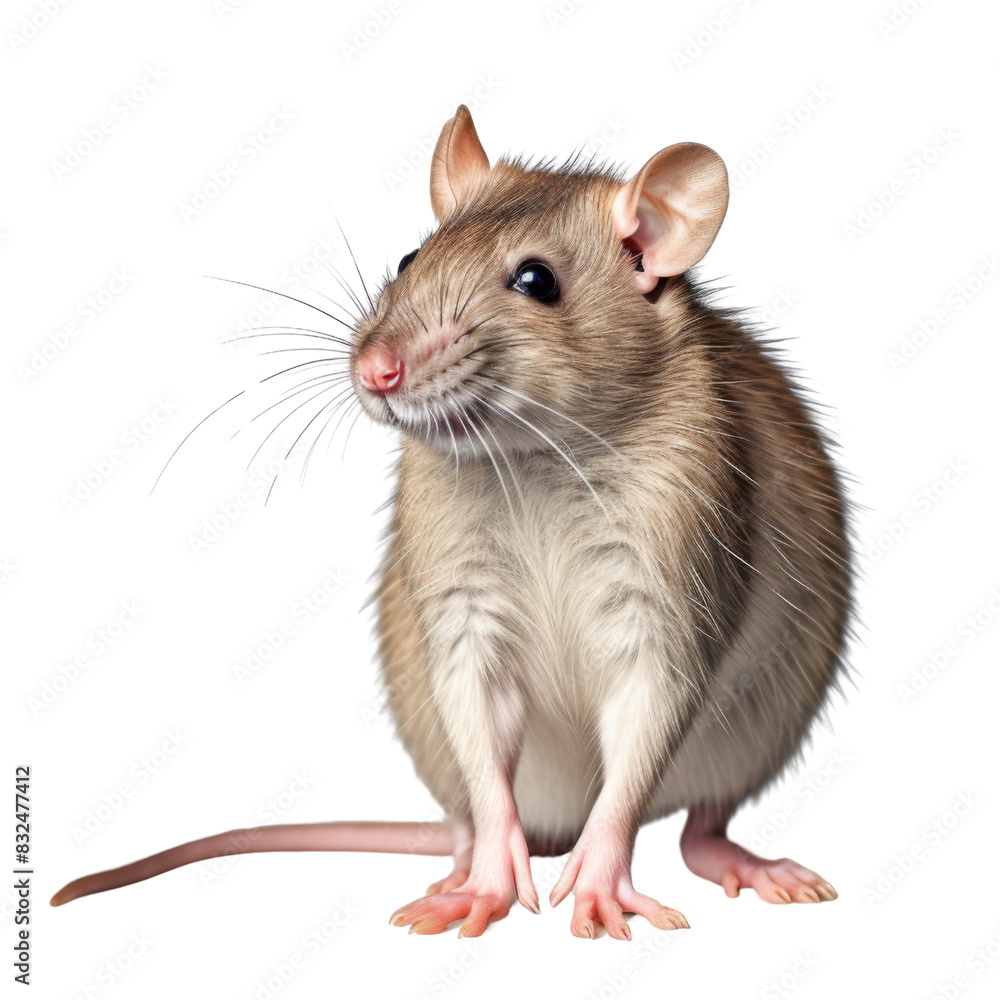 Rat isolated on transparent or white background Rat isolated on transparent or white background