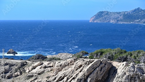 View of a bay in Mallorca island