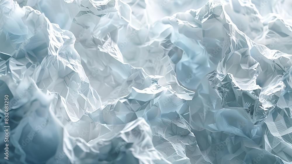 abstract white 3D background with cascading abstract white 3D background with cascading
