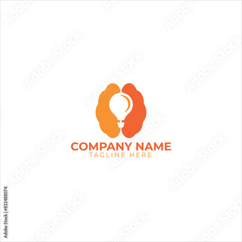 accounting financial logo design concept
