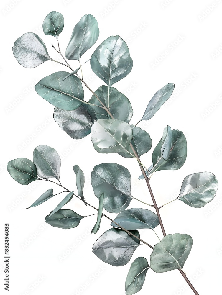 Fresh SilverGreen Eucalyptus Leaves for Tranquil Spaces Fresh SilverGreen Eucalyptus Leaves for Tranquil Spaces