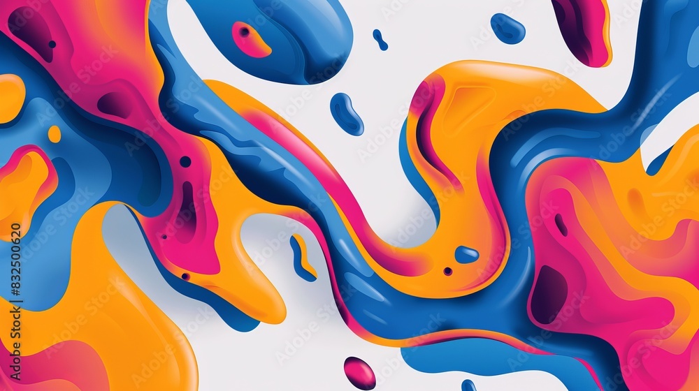 Fototapeta premium Paint graphic background