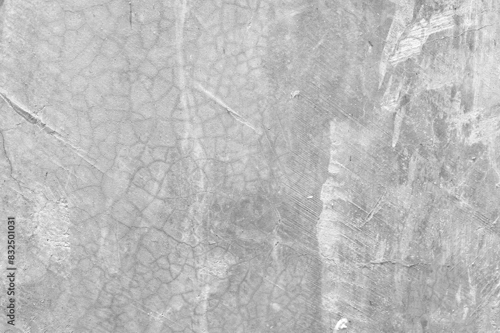 Fototapeta premium Old wall texture smeared engine oil cement dark black gray background abstract grey color design are light with white gradient background.