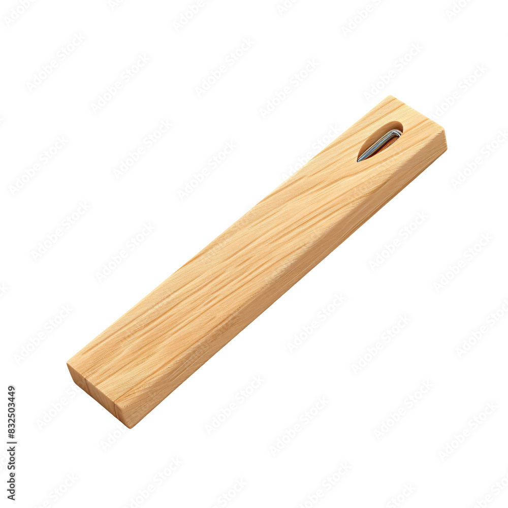 Wooden peg die cut PNG style isolated on white and transparent background Wooden peg die cut PNG style isolated on white and transparent background