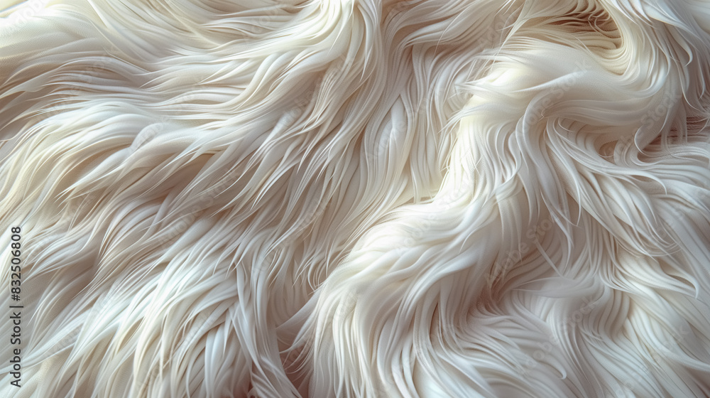 A luxurious white fur background, luxury elegant decor white fur background banner A luxurious white fur background, luxury elegant decor white fur background banner