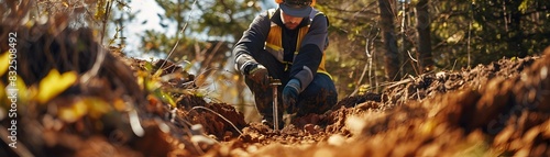 Field Technician Extracting...