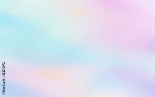 Holographic gradient pastel modern rainbow background. Gradient color pastel mesh modern rainbow unicorn background. smooth foil blurred template. 