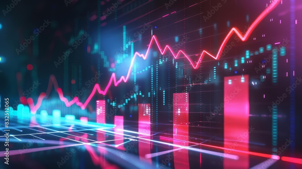 rising interest rates attracting highnetworth investors generating increased revenue and dividends business concept illustration rising interest rates attracting highnetworth investors generating increased revenue and dividends business concept illustration