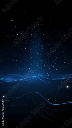 Abstract technology lines