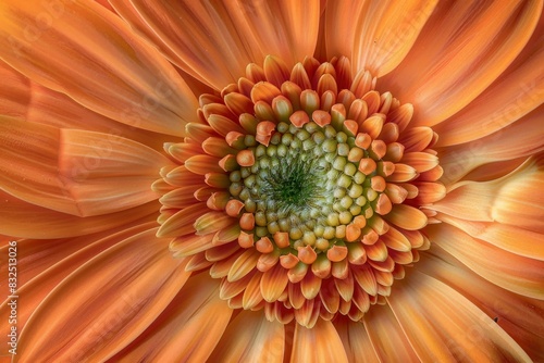 Beautiful orange gerbera daisy fine art print vibrant floral photography for home decor and wall art collection