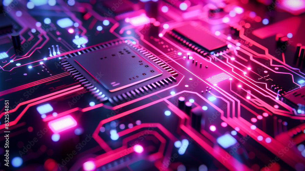 Generic digital technology background Generic digital technology background
