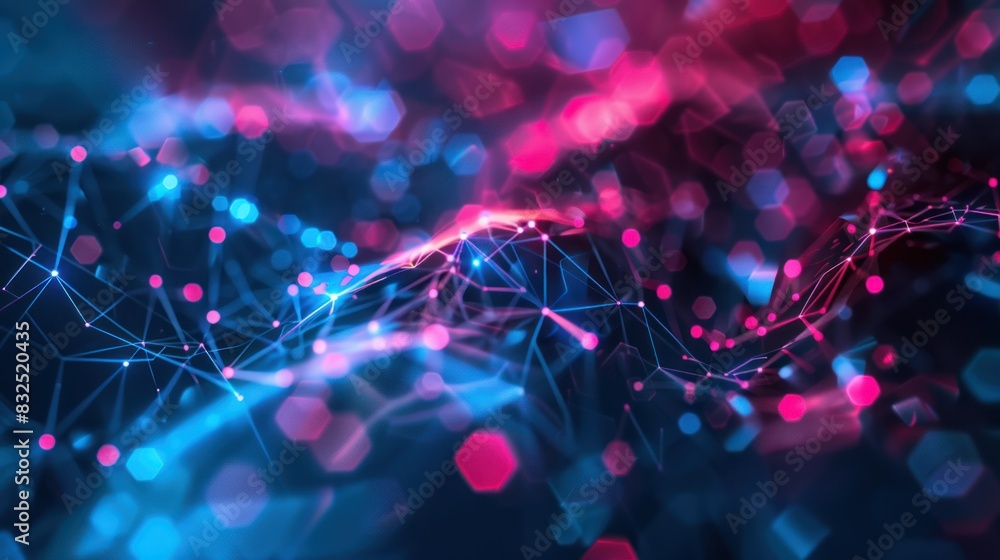 Digital backdround ideal for technological operations, neural networks Digital backdround ideal for technological operations, neural networks