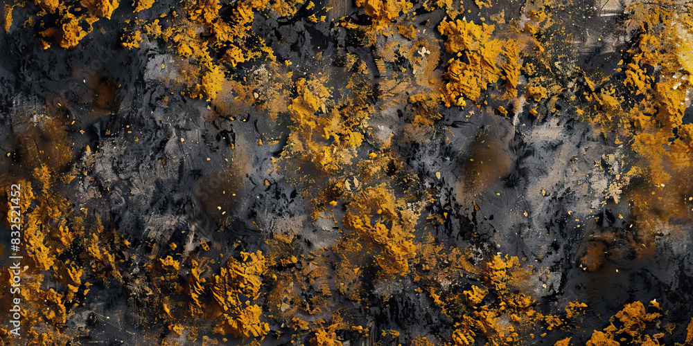 Gritty Grime Gallery: High-resolution view of a gallery of gritty and grimy particles, colored in muddy browns, gritty yellows, and dirty grays Gritty Grime Gallery: High-resolution view of a gallery of gritty and grimy particles, colored in muddy browns, gritty yellows, and dirty grays