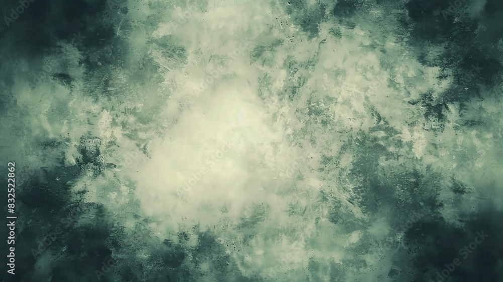 Muted green and gray abstract background with velvety texture Muted green and gray abstract background with velvety texture