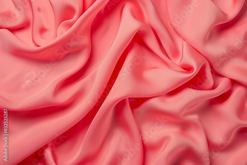Elegant soft pink background with a smooth, flowing fabric design in the center of the image