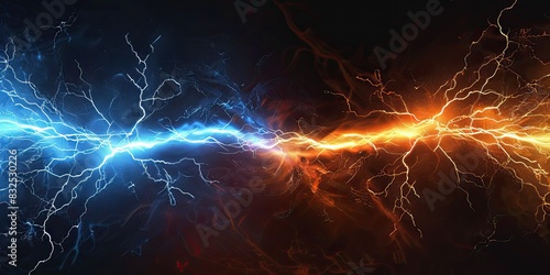Dynamic Battle of Electric Energy photo