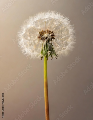 Wallpaper Mural  Dandelion flower isolated on a isolated pastel background  Torontodigital.ca