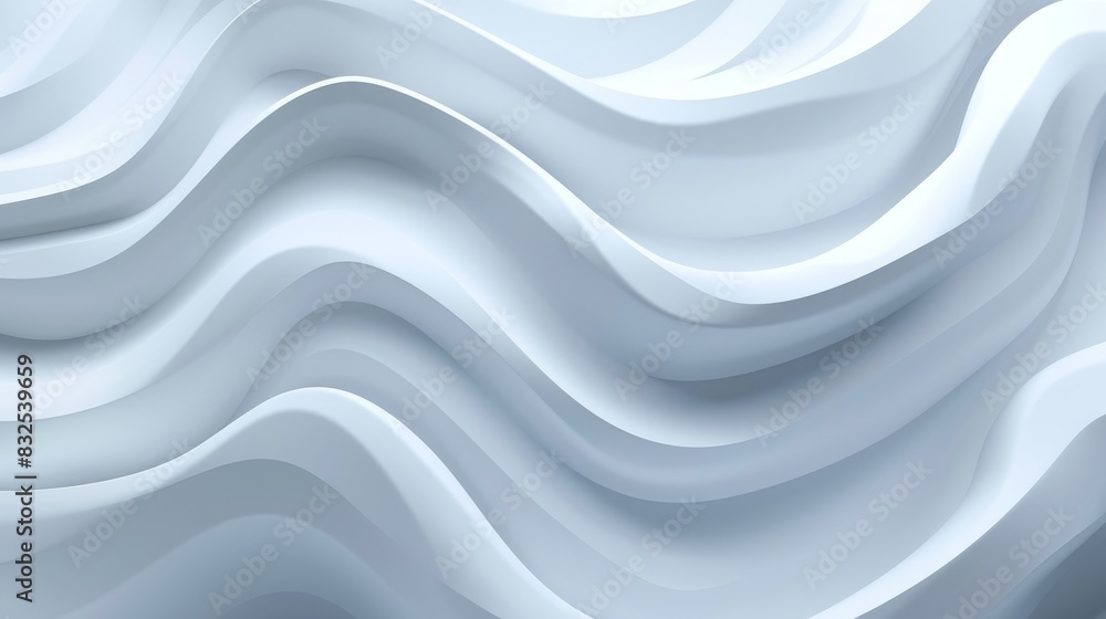 3d grayscale wave art of elegance. 3d grayscale wave art of elegance.