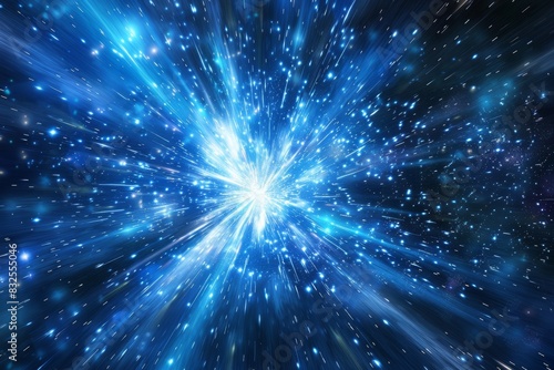 blue star burst animation blue burst animation
